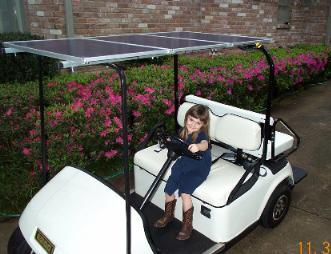 Solar Electric Golf Cart